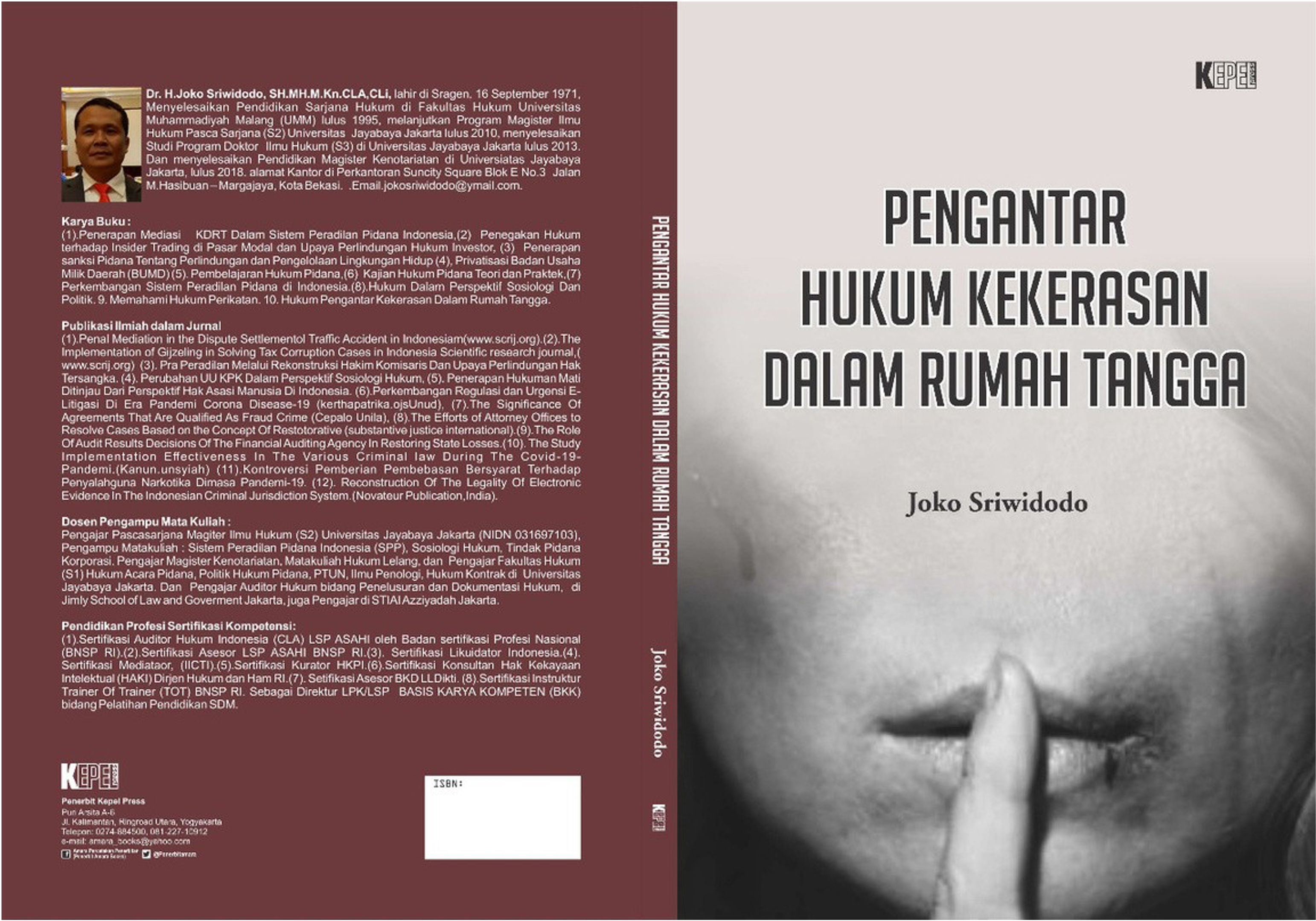 Sampul buku Pengantar Hukum Kekerasan Dalam Rumah Tangga